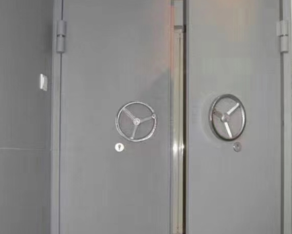 山西阳煤化工新材料园区防火门窗、防爆门窗、隔音门窗施工现场