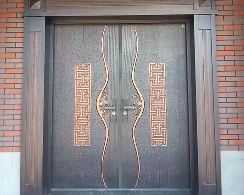 铸铝门