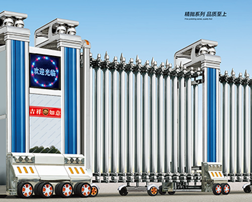 不锈钢伸缩门~威龙一号